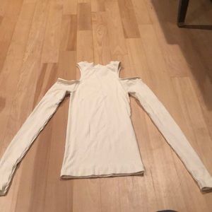 Free People Intimately Shoulder Cutout Shirt